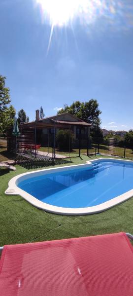 La casa de la parcela